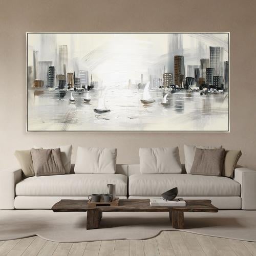 لوحات جدارية فن تجريدي تصميم مودرن