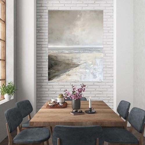 لوحة فن تجريدي تصميم مودرن