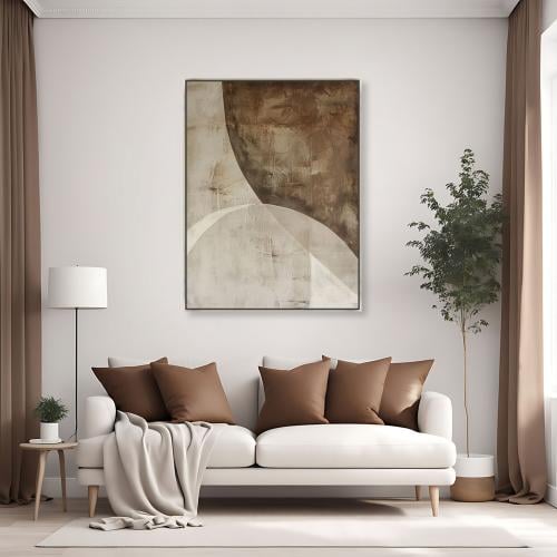 لوحات جدارية فن تجريدي تصميم موردن عصري