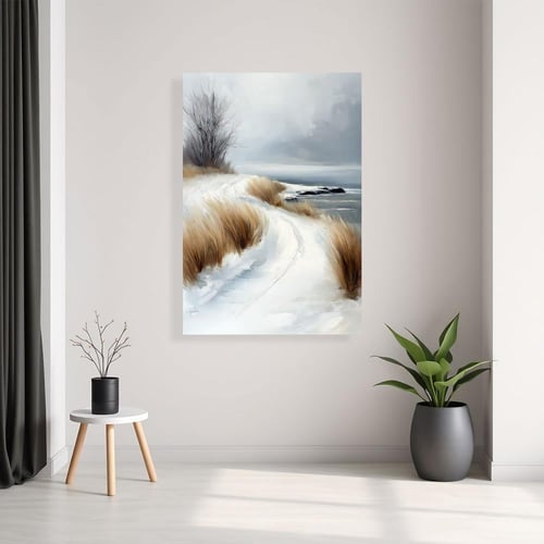 لوحات جدارية فن تجريدي تصميم موردن عصري