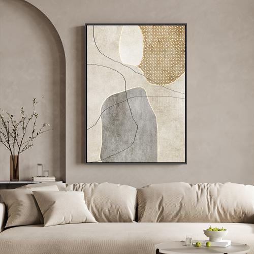 لوحات جدارية فن تجريدي تصميم موردن عصري