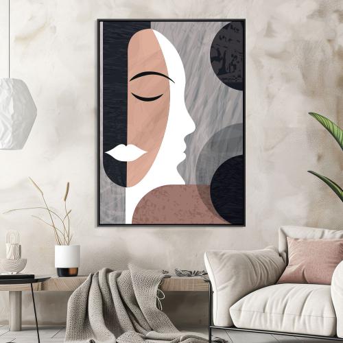 لوحات جدارية بنت تصميم مودرن