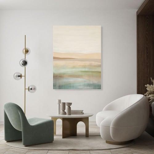 لوحات جدارية فن تجريدي تصميم موردن عصري