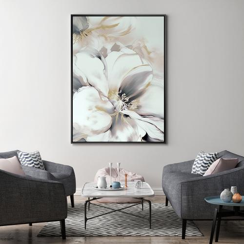 لوحات جدارية فن ورد تصميم مودرن