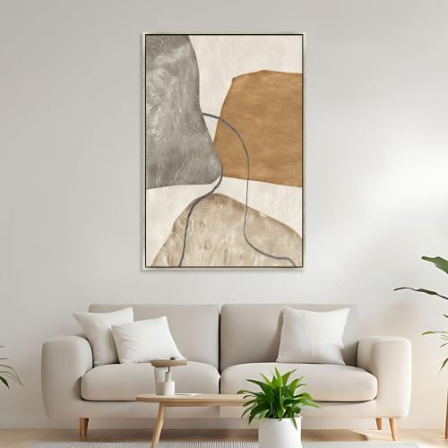 لوحات جدارية فن تجريدي تصميم موردن عصري