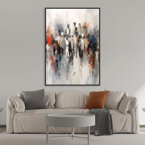 لوحات جدارية فن تجريدي تصميم مودرن