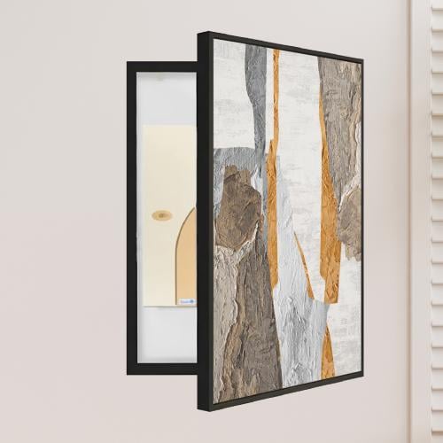 لوحة فنية لتغطية طبلون الكهرباء بتصميم مودرن