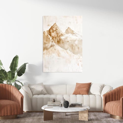 لوحات جدارية فن تجريدي تصميم موردن عصري