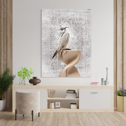 لوحات جدارية صقر تصميم مودرن