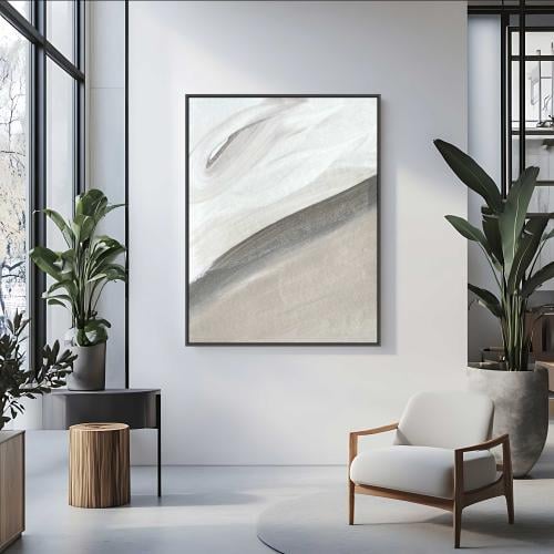 لوحات جدارية فن تجريدي تصميم موردن عصري