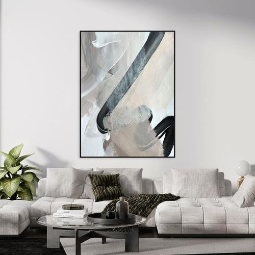 لوحة جدارية فن تجريدي تصميم مودرن