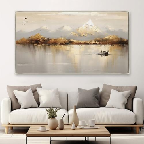 لوحات فن تجريدي بتصميم مودرن