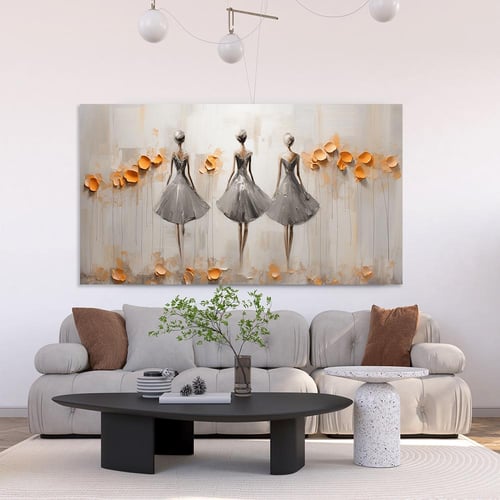 لوحة فنية بتصميم موردن