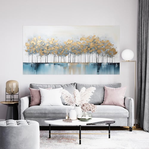 لوحة فنية شجر بتصميم موردن