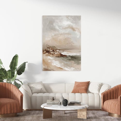 لوحات جدارية فن تجريدي تصميم موردن عصري