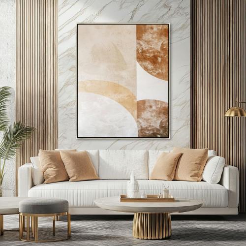 لوحات جدارية فن تجريدي تصميم موردن عصري