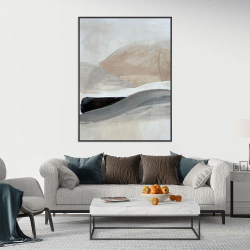 لوحة جدارية من الفن التجريدي