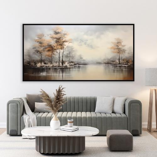 لوحة فنية بتصميم موردن