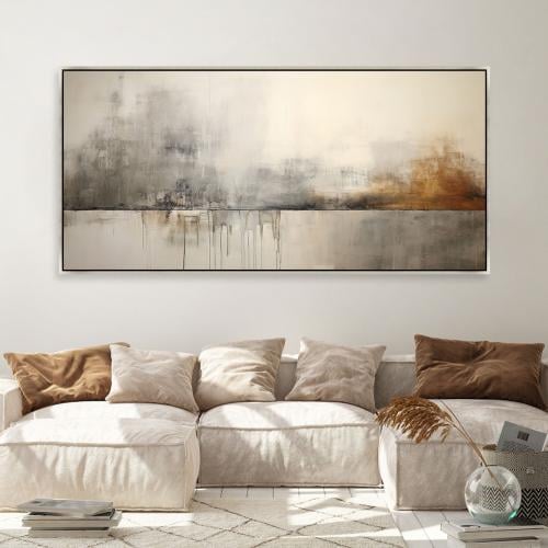 لوحات جدارية فن تجريدي تصميم موردن عصري