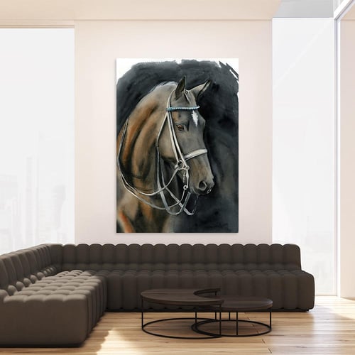 لوحات جدارية خيل تصميم مودرن