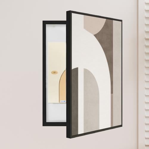 لوحة فنية لتغطية طبلون الكهرباء بتصميم مودرن