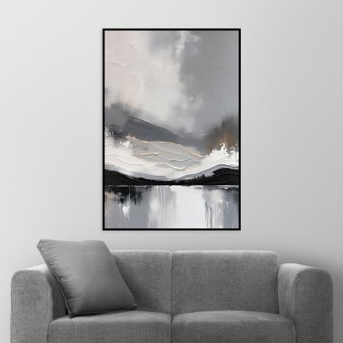 لوحة جدارية فن تجريدي تصميم مودرن