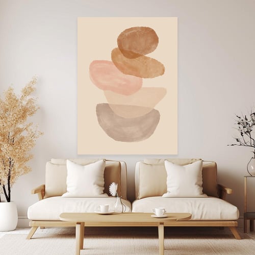 لوحة فن تجريدي تصميم مودرن