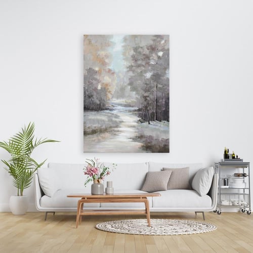 لوحة جدارية طبيعة تصميم مودرن