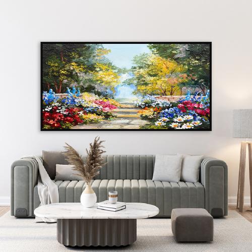 لوحة فنية بتصميم موردن