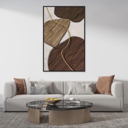 لوحات جدارية فن تجريدي تصميم موردن عصري