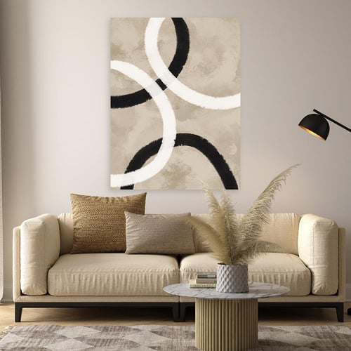 لوحات جدارية فن تجريدي تصميم مودرن