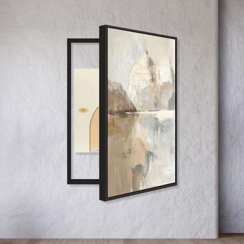 لوحة فنية لتغطية طبلون الكهرباء بتصميم مودرن