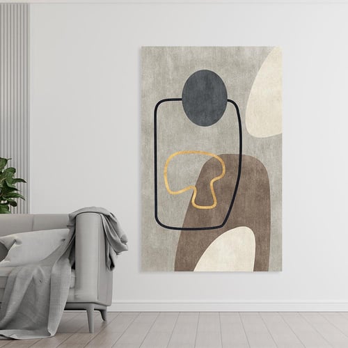 لوحة فن تجريدي تصميم مودرن