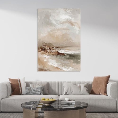 لوحات جدارية فن تجريدي تصميم موردن عصري