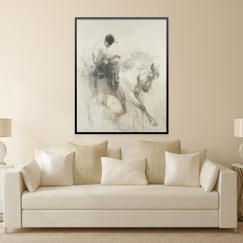 لوحة خيل تصميم مودرن