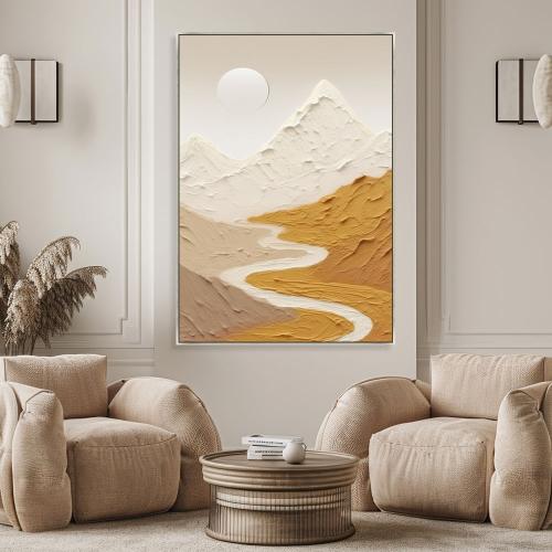 لوحات جدارية فن تجريدي تصميم مودرن