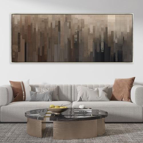 لوحات جدارية فن تجريدي تصميم موردن عصري