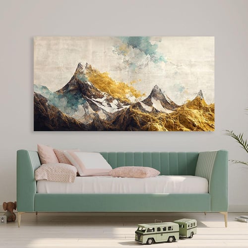 لوحة فنية بتصميم موردن