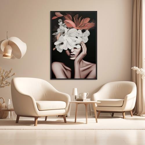 لوحة بنت تصميم مودرن