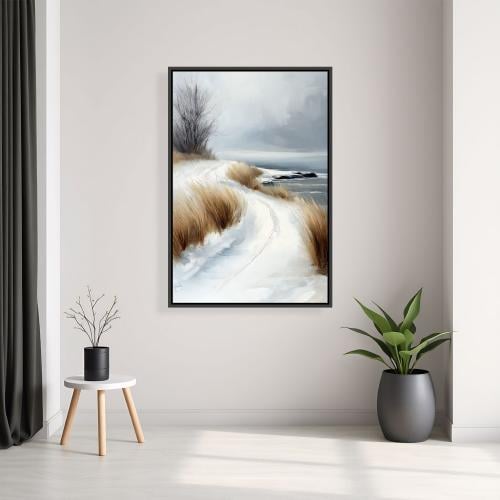 لوحات جدارية فن تجريدي تصميم موردن عصري