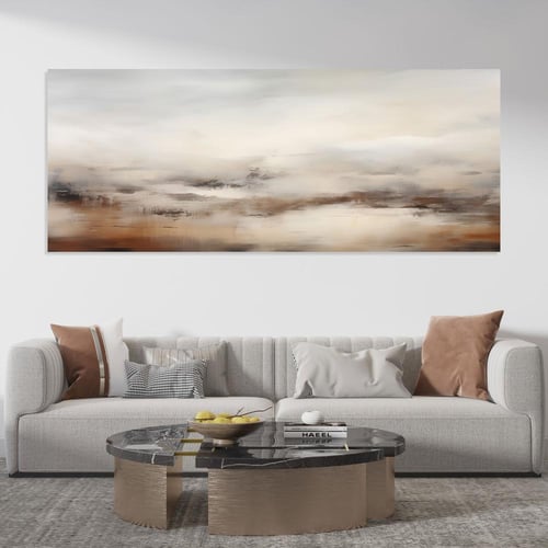 لوحات جدارية فن تجريدي تصميم موردن عصري