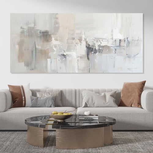 لوحة جدارية فن تجريدي تصميم مودرن