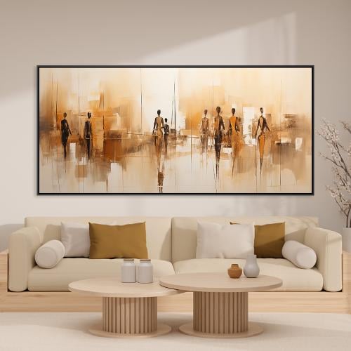 لوحات جدارية فن تجريدي تصميم مودرن