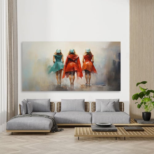 لوحة فنية بتصميم موردن