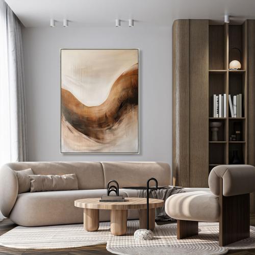 لوحات جدارية فن تجريدي تصميم موردن عصري