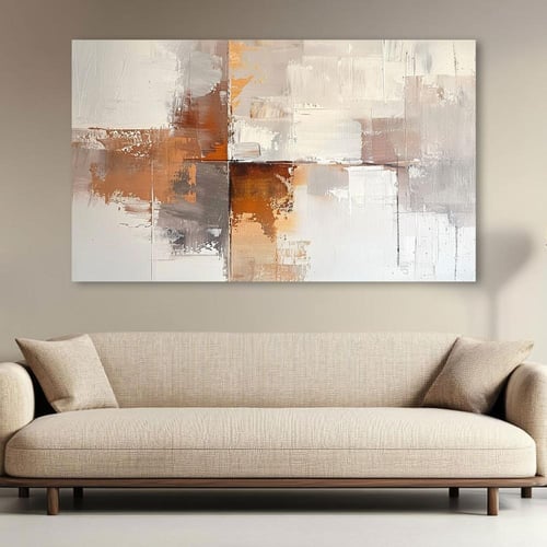 لوحات فن تجريدي بتصميم مودرن
