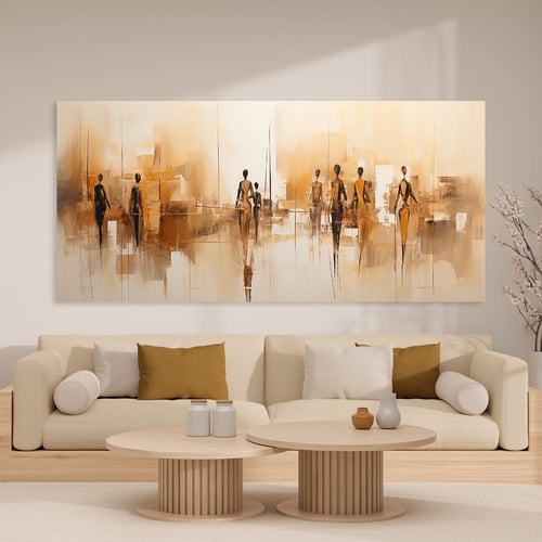 لوحات جدارية فن تجريدي تصميم مودرن
