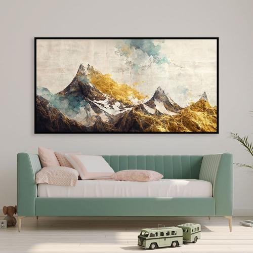 لوحة فنية بتصميم موردن