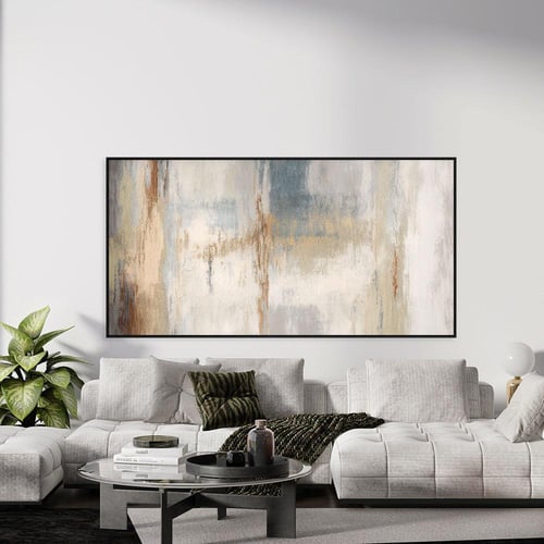 لوحة جدارية فن تجريدي تصميم مودرن
