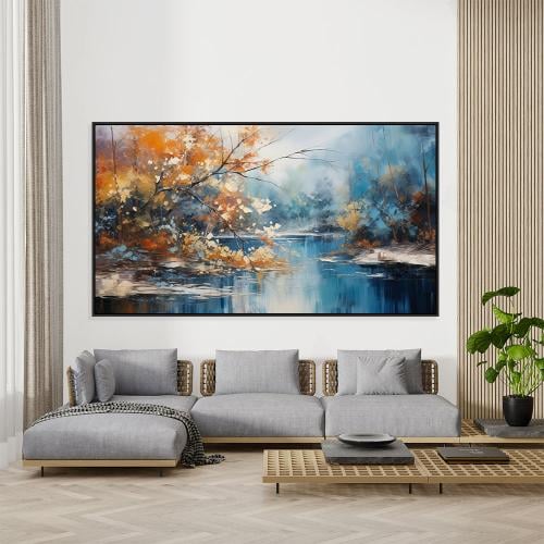 لوحة فنية طبيعة بتصميم موردن